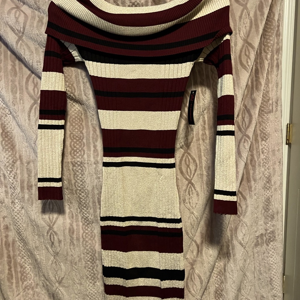 Off the shoulder dress